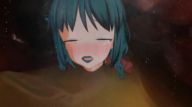 Tiny Mamizou Swallows Her Whole Staff in Same-Size Eating Frenzy