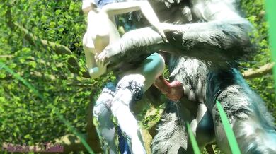 Tail-fucked by a Werewolf: Sharlean's Meteion Adventure