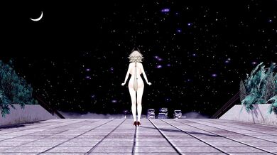 Haniwa's Miniature Garden: The Rise of Caesar King in an MMD Hentai Porn Video