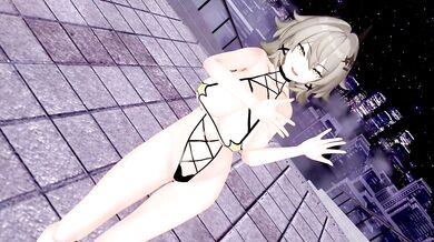 Haniwa's Miniature Garden: The Rise of Caesar King in an MMD Hentai Porn Video