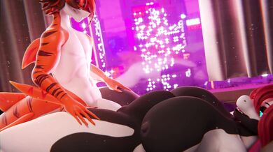 Sexual Fantasies Collide in a Night of Passionate Hentai Adventures with Xazter3D!