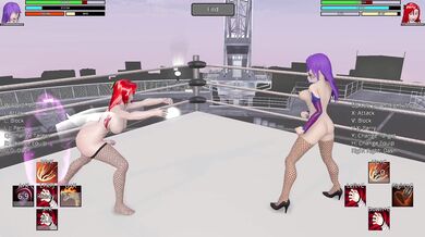 Ellie vs Erin's First Match: A HR2 PvP Threesome