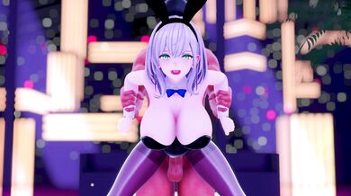 Bunnified Noel in White Armor (Shirogane no Bunny)