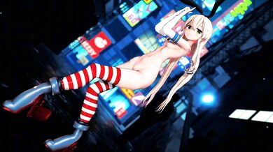 Innocent Little Shimakaze Gets Dirty in 'Excuse Me' Ver. 2, Now in MMD R18!