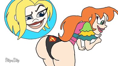 Superhero Sweethearts Twerk and Jerk Off