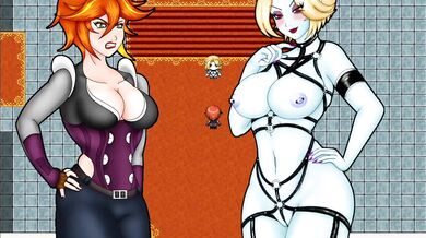 Charlotte's Cum-filled Fangs: The Crimson Veil Vampire Hunt