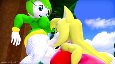 Interstellar Anal Intruders: The Cosmic Saga of Cosmo and Zooey's Hole-y Adventure