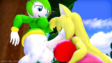 Interstellar Anal Intruders: The Cosmic Saga of Cosmo and Zooey's Hole-y Adventure