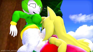 Interstellar Anal Intruders: The Cosmic Saga of Cosmo and Zooey's Hole-y Adventure