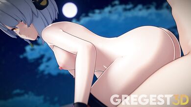 Nympho cowgirl takes on multiple partners in the stable