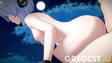 Nympho cowgirl takes on multiple partners in the stable