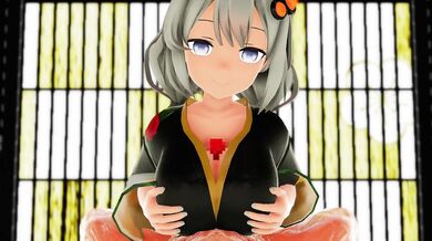 Tied-up and Teased: Kizuna's Akari in Kimono Bondage