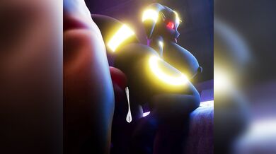 Sparkling Splendor in the Darkness: A Moonlit Night with Umbreon and Friends