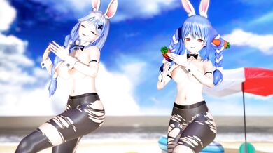 Watch as beautiful women dance in their underwear, enticing the audience with their seductive moves!