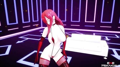 Motherfucker! Erza's Huge Scarlet 'O', and Anal 'Why?'