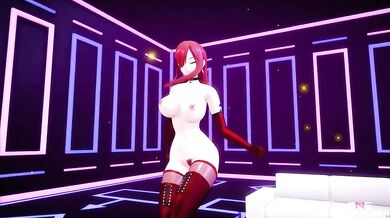 Motherfucker! Erza's Huge Scarlet 'O', and Anal 'Why?'