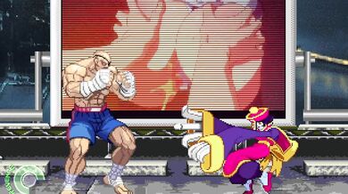 Sagat rips open Lei Lei's tight asshole with his giant cock while she moans in ecstasy.