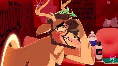 A bull's hard pounding fuck session with a tight wet cunt.