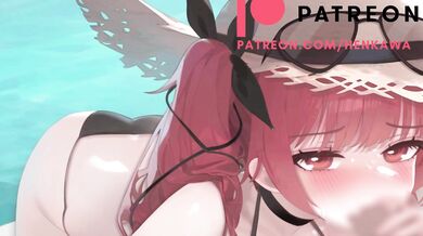 Honolulu's Sexy Slut Strips Down For The Allied Forces