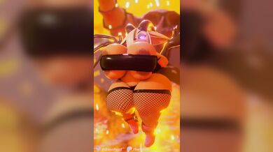 The Red Imp and the Dinosaur Pony