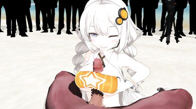 Akari's Exciting Day at the Beach: A Paizuri Adventure