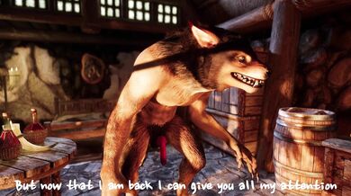 Petting a Werewolf's Shaft: A Sneak Peek