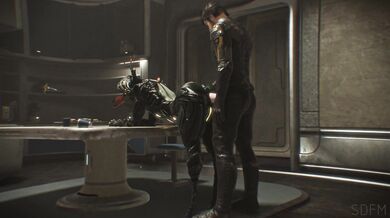 Gigantic Female Elf Dominates Mysterious Traveler in Wild Sexual Encounter
