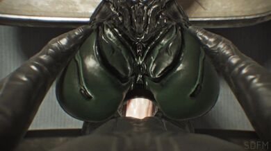 Gigantic Female Elf Dominates Mysterious Traveler in Wild Sexual Encounter