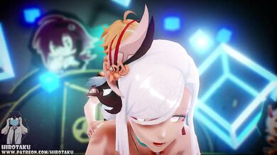 Genshin Impact: A Girl's Wild Sexual Adventures in Shenhe through Dancing