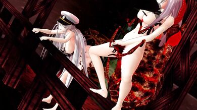 Insect Orgy with Azur Lane Girls - O-Dio!