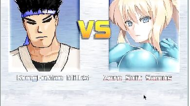 Milky Titans Clash! kfm_milk_plus vs samus_chuchoryu
