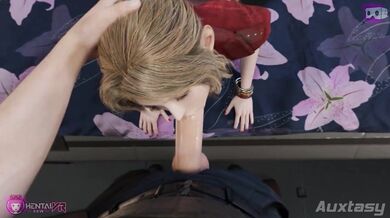 Aerith's Deepthroat Expertise