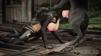 Miranda and the Doggy BJ: A LucisLab Masterpiece