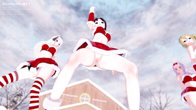 [Hentai Anime] Four Naughty Ladies - Kaguya, Kei, Chika, and Ai [Want You to Join Their Love Fest]