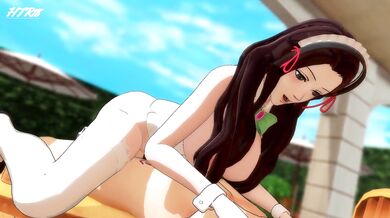 Two Hot Lesbians Please Each Other in the Forest of Lust