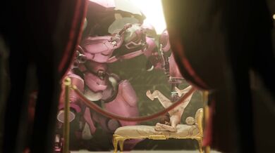 Mek and D.Va's Sexual Encounter: A Bodywriting Experience