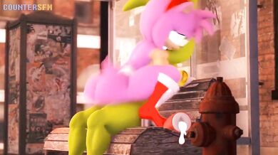 Sexy Amy is ravaged by Surge, the sexy and muscular pool boy who has been secretly lusting after her for months