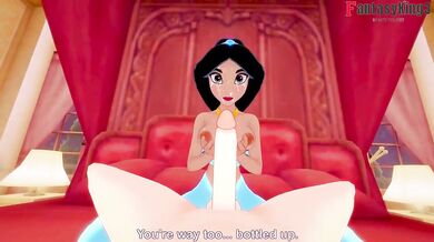 Aladdin and Princess Jasmine (fantasyking3)