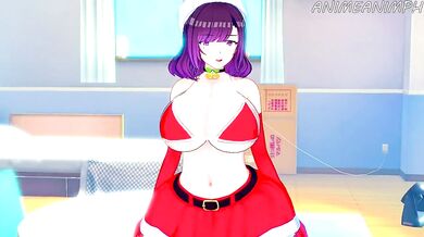 A Huge Christmas Present for the Thick and Curvy Big Boobed Babe