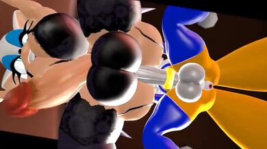 Rouge Gets Tail-Fucked
