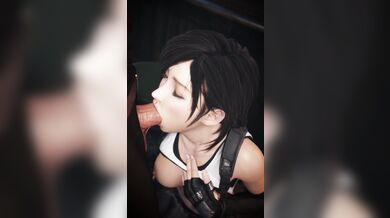 Tifa Lockhart Sucks Cock [White][QoC]