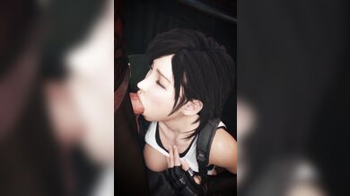 Tifa Lockhart Sucks Cock [White][QoC]
