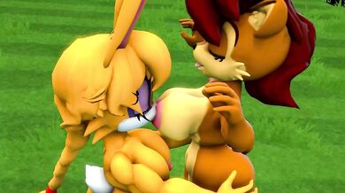 Tight and Wet: Sally's Anal Romp with Bunnie (Animation Commission NSFW)