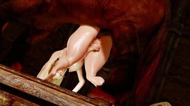 Icy Tuskasaurus Gets Its Horny Throbbing Balls Licked by a Fiery Stallion