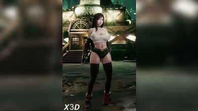 Tifa's Fully-Clothed Adventures in White