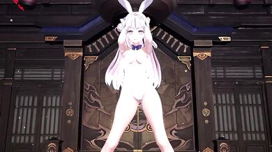 Big Boobed Japanese Idol Gets Fucked in the Ass by an Anime Character