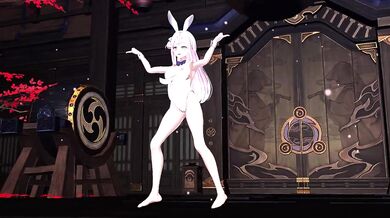 Big Boobed Japanese Idol Gets Fucked in the Ass by an Anime Character