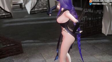 Raiden Shogun Genshin Impact Baal - A Night of Endless Pleasure and Unbridled Desire