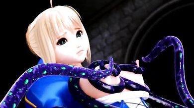 Tentacled Lustful Desires Conquer the Innocent Maiden's Soul [@OZ]