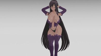 Kuroinu Kedakaki Seijo wa Hakudaku ni Somaru translates to The Black-haired Girl Confined in a Cage is Forced to Suck Dick.